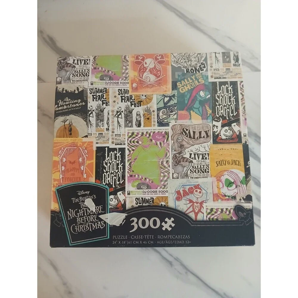 Disney Tim Burton’s The Nightmare Before Christmas - Puzzle NEW